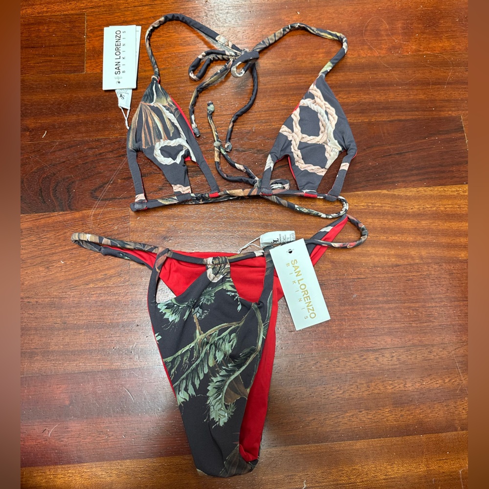 San Lorenzo bikini set NWT